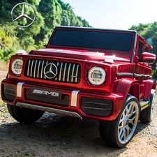 Детский электромобиль M 4214EBLRS-3 красный в автопокраске Mercedes